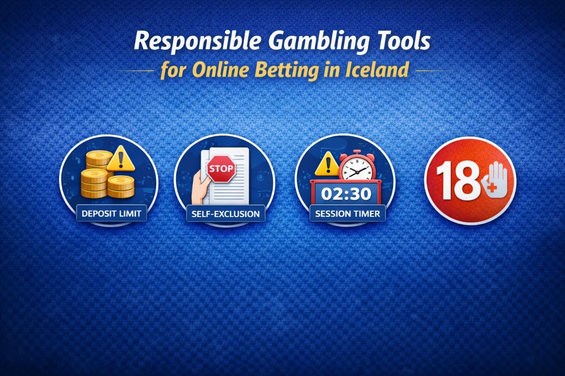Responsible gambling tools for online betting in Iceland